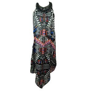 NY COLLECTION Multicolored Beaded Dress Size M